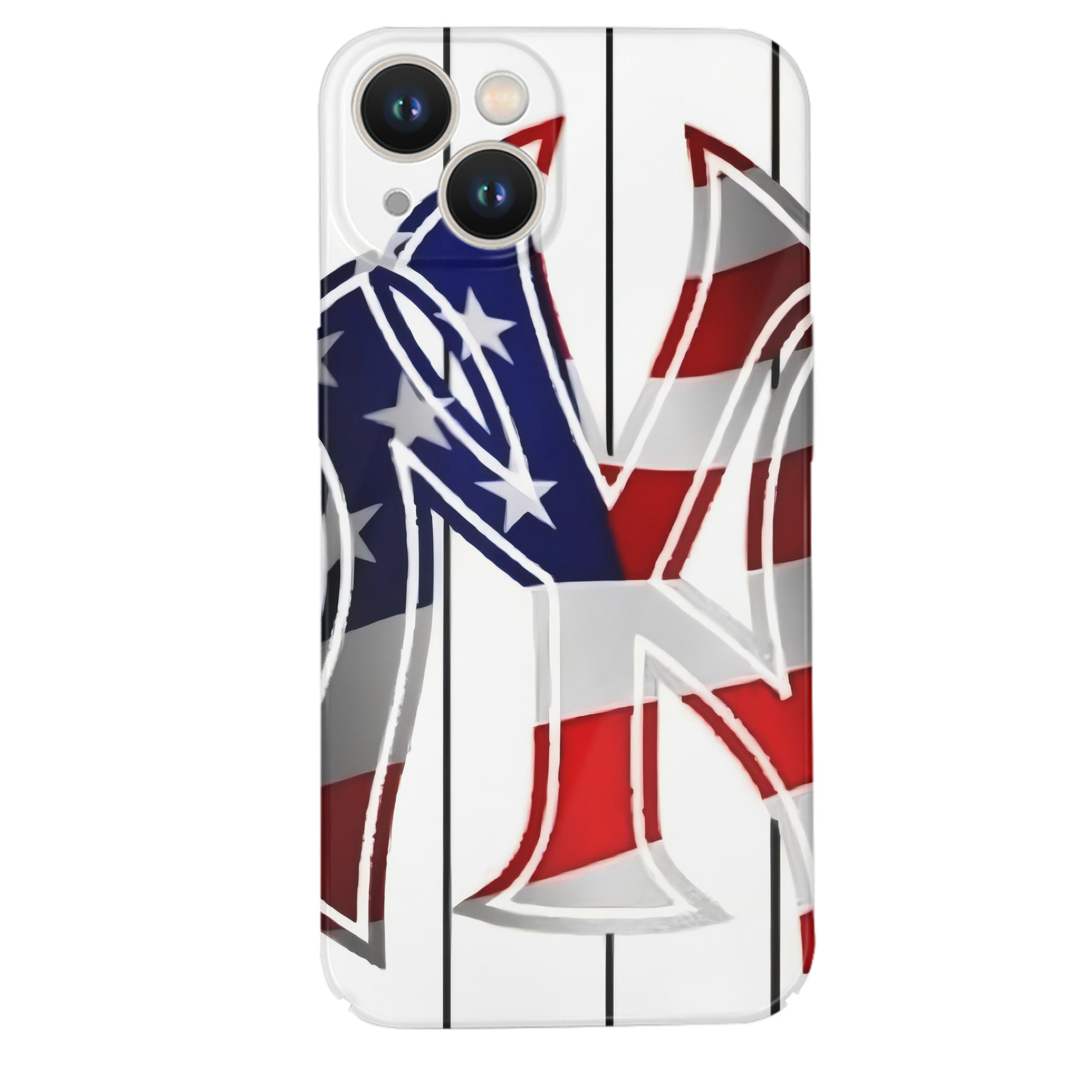 New York Yankees 195 IPhone 14 Series Full-Cover Hard Case – Shockproof With Raised Camera Protection – Precise Cutouts, Wireless Charging Compatible – Durable, Anti-Yellowing, Easy To Clean